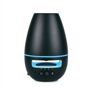 USB and Battery Aroma Essential Oil Diffuser with Bluetooth Control