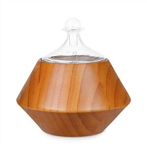 Wooden Essential Oil LED Light Air Humidifier Kids Room for Sleeping 400ml